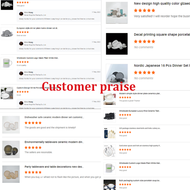 Wholesale 16pcs Luxury Nordic Ceramic Stoneware Dinner Set Customizable Options Minimalist Design 12 Piece Sample Available