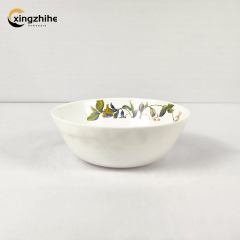 Modern Design Eco-Friendly Sustainable Reusable Glass Dinnerware Set BPA Free Heat-Resistant Dishwasher Microwave