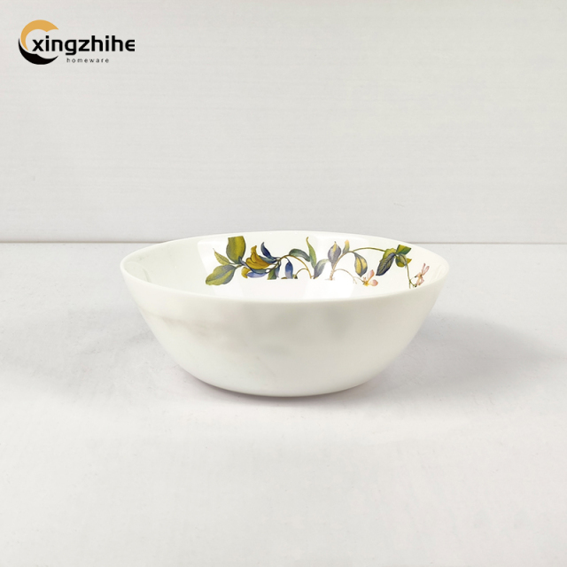 Modern Design Eco-Friendly Sustainable Reusable Glass Dinnerware Set BPA Free Heat-Resistant Dishwasher Microwave