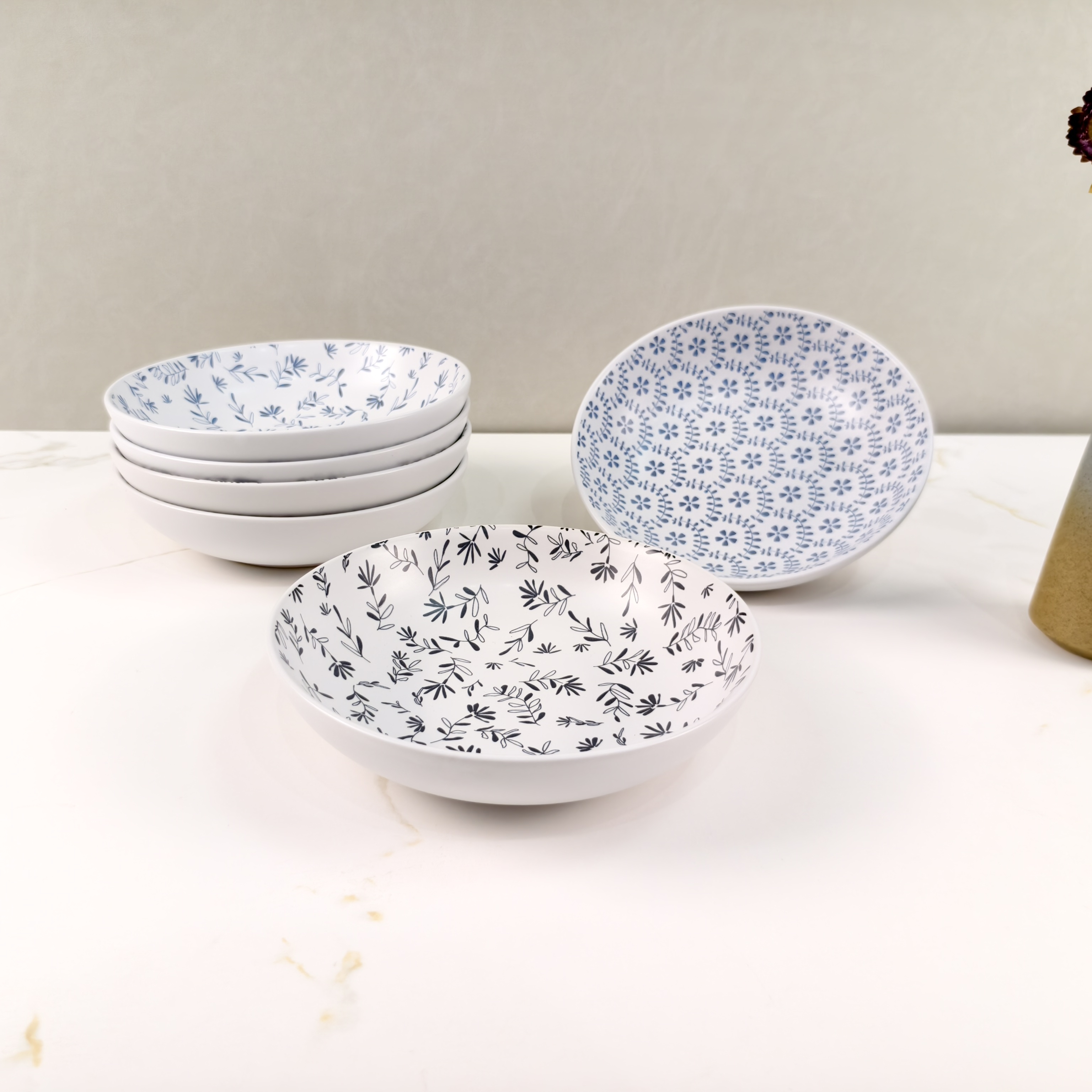 Pad Printed Ceramic Tableware - CX-25P6-02, Xingzhihe,Pad Printed Ceramic Tableware - CX-25P6-02