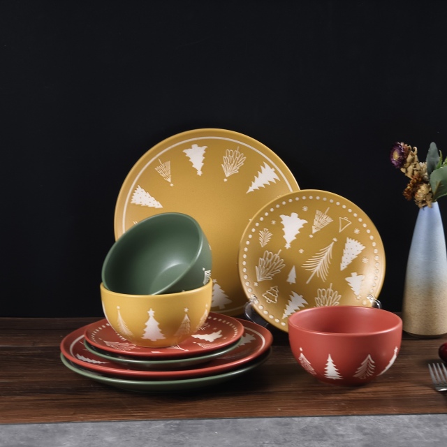 Pad Printed Ceramic Tableware - BD-25P1-01, Xingzhihe,Pad Printed Ceramic Tableware - BD-25P1-01