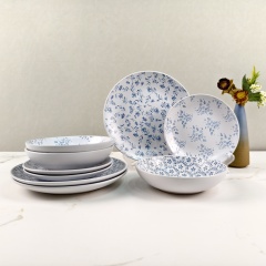 Pad Printed Ceramic Tableware - CX-25P6-02, Xingzhihe,Pad Printed Ceramic Tableware - CX-25P6-02