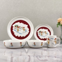 Decal Decorated Ceramic Tableware - D-HS-16, Xingzhihe,Decal Decorated Ceramic Tableware - D-HS-16