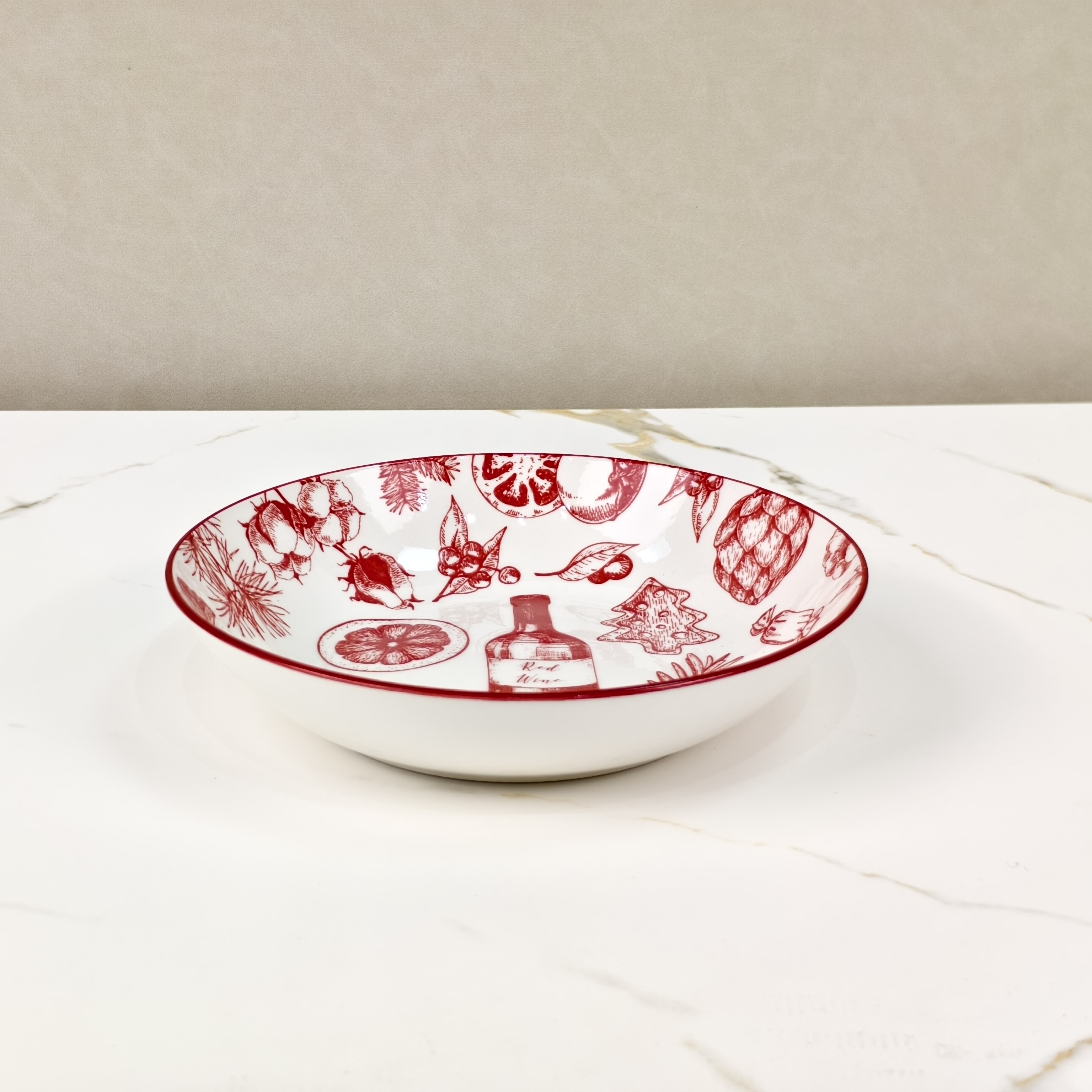 Pad Printed Ceramic Tableware - HS-25P10-49, Xingzhihe,Pad Printed Ceramic Tableware - HS-25P10-49