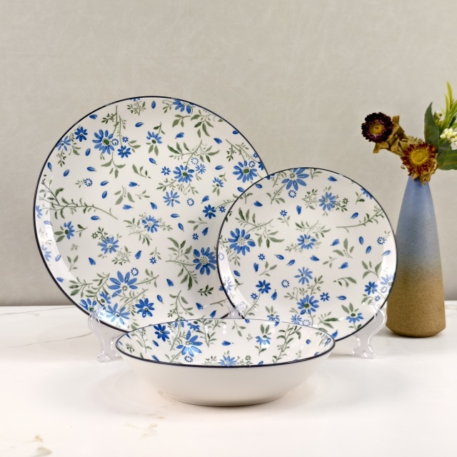Pad Printed Ceramic Tableware - HS-25P6-47, Xingzhihe,Pad Printed Ceramic Tableware - HS-25P6-47