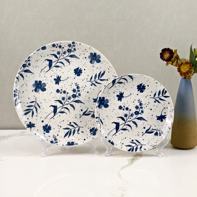 Pad Printed Ceramic Tableware - HS-25P6-48, Xingzhihe,Pad Printed Ceramic Tableware - HS-25P6-48