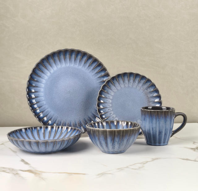 Reactive Glaze Ceramic Tableware - HS-25R10-50, Xingzhihe,Reactive Glaze Ceramic Tableware - HS-25R10-50