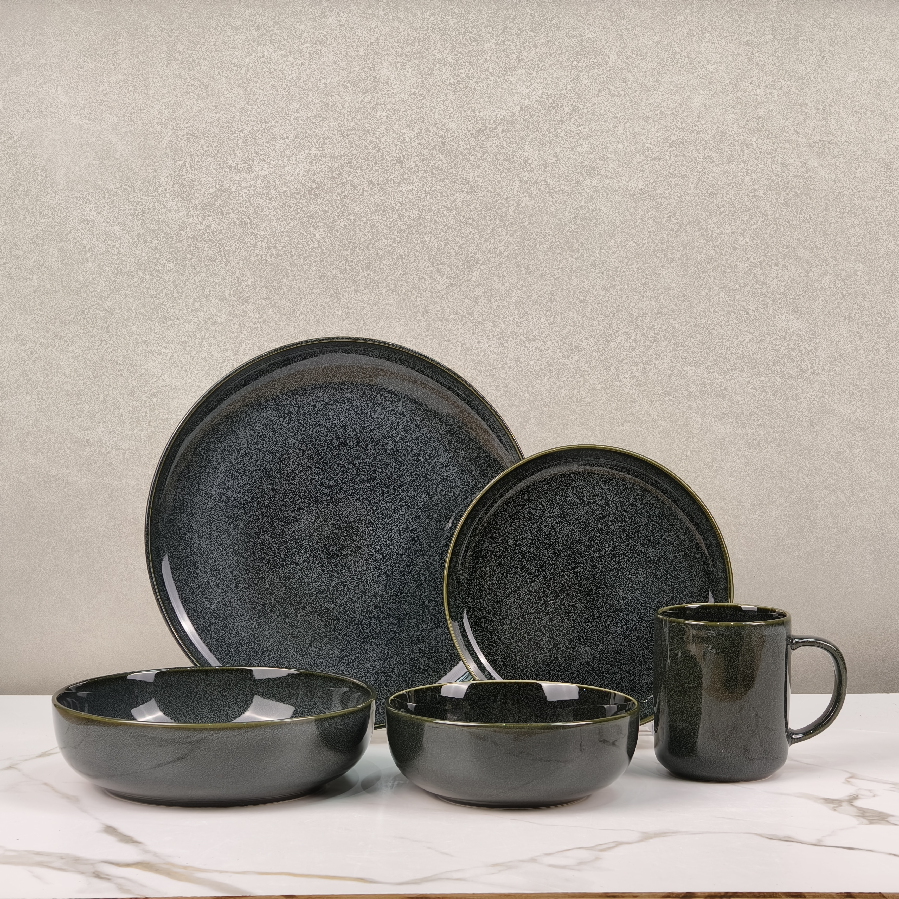 Reactive Glaze Ceramic Tableware - HS-25R10-53, Xingzhihe,Reactive Glaze Ceramic Tableware - HS-25R10-53