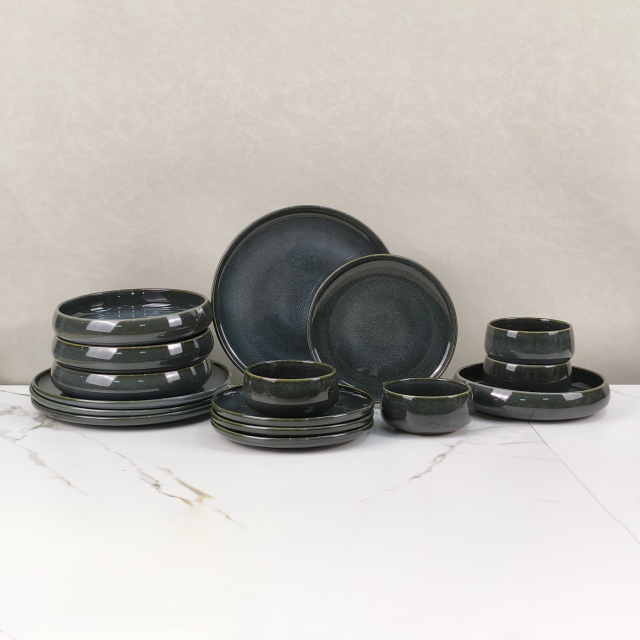 Reactive Glaze Ceramic Tableware - HS-25R11-60, Xingzhihe,Reactive Glaze Ceramic Tableware - HS-25R11-60