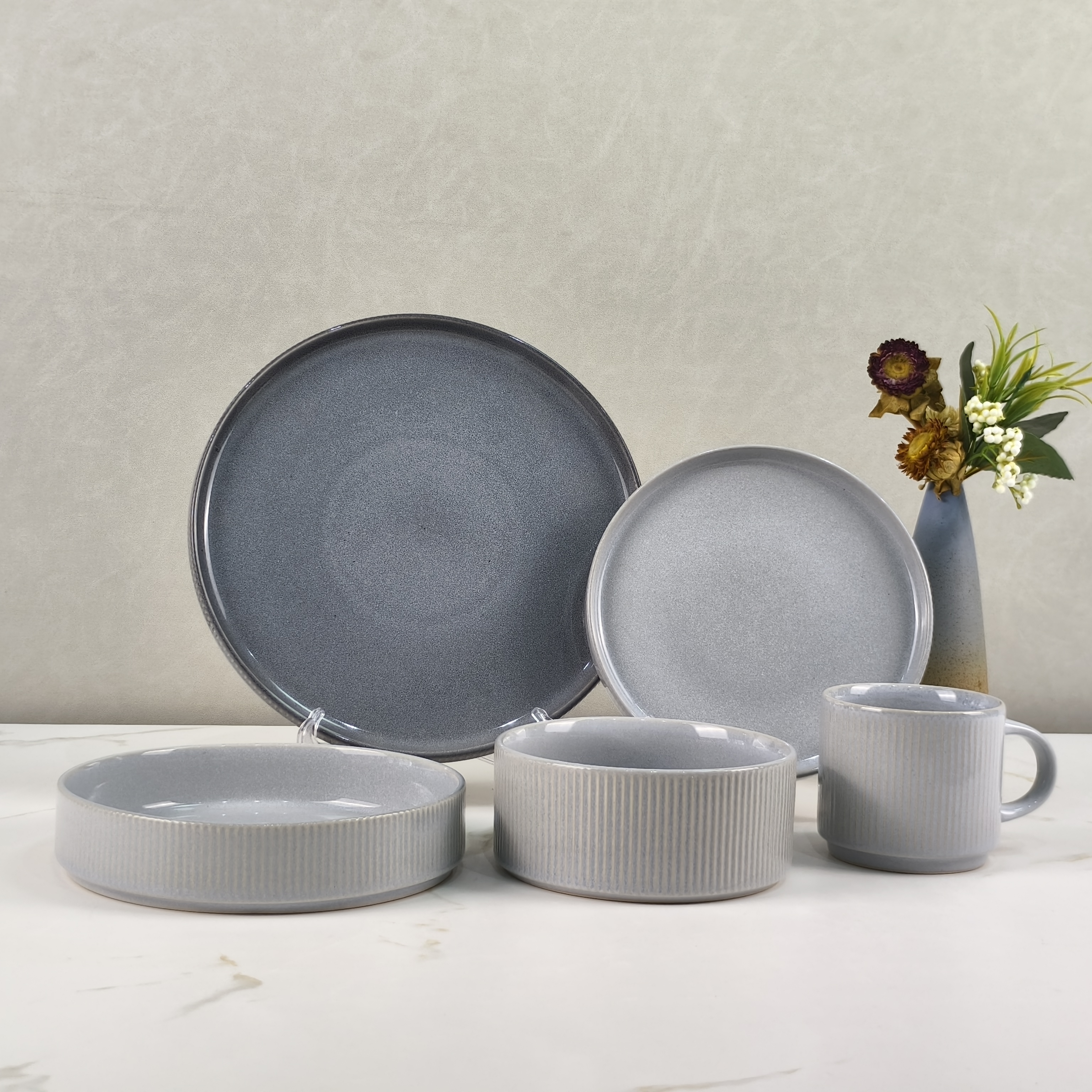 Reactive Glaze Ceramic Tableware - HS-25R6-39, Xingzhihe,Reactive Glaze Ceramic Tableware - HS-25R6-39