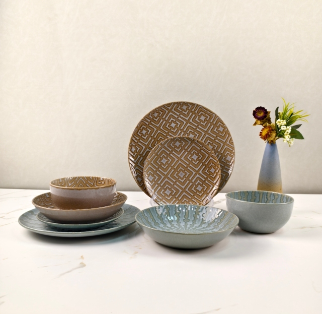 Reactive Glaze Ceramic Tableware - HS-25R6-40, Xingzhihe,Reactive Glaze Ceramic Tableware - HS-25R6-40