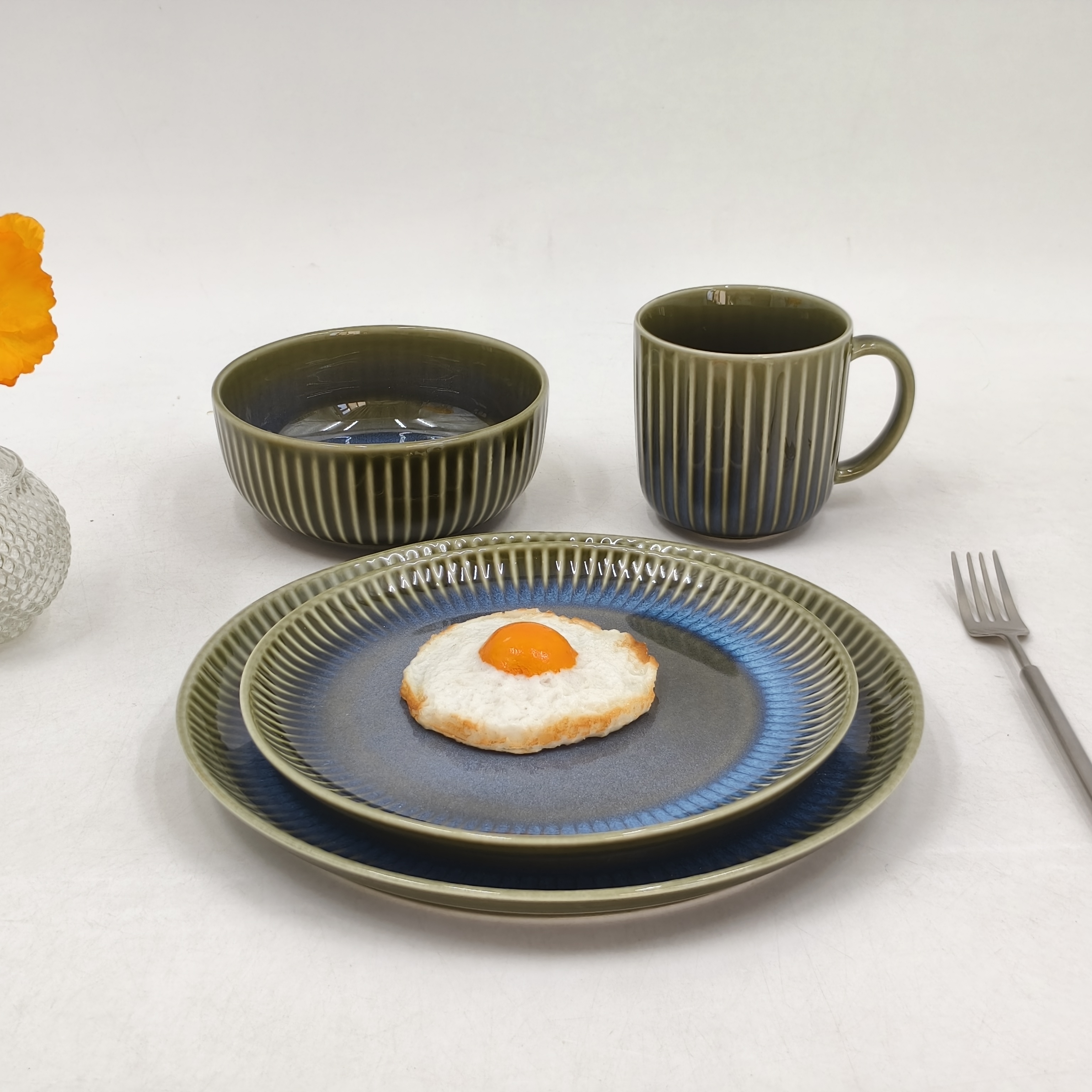 Reactive Glaze Ceramic Tableware - R-JXJW-62, Xingzhihe,Reactive Glaze Ceramic Tableware - R-JXJW-62