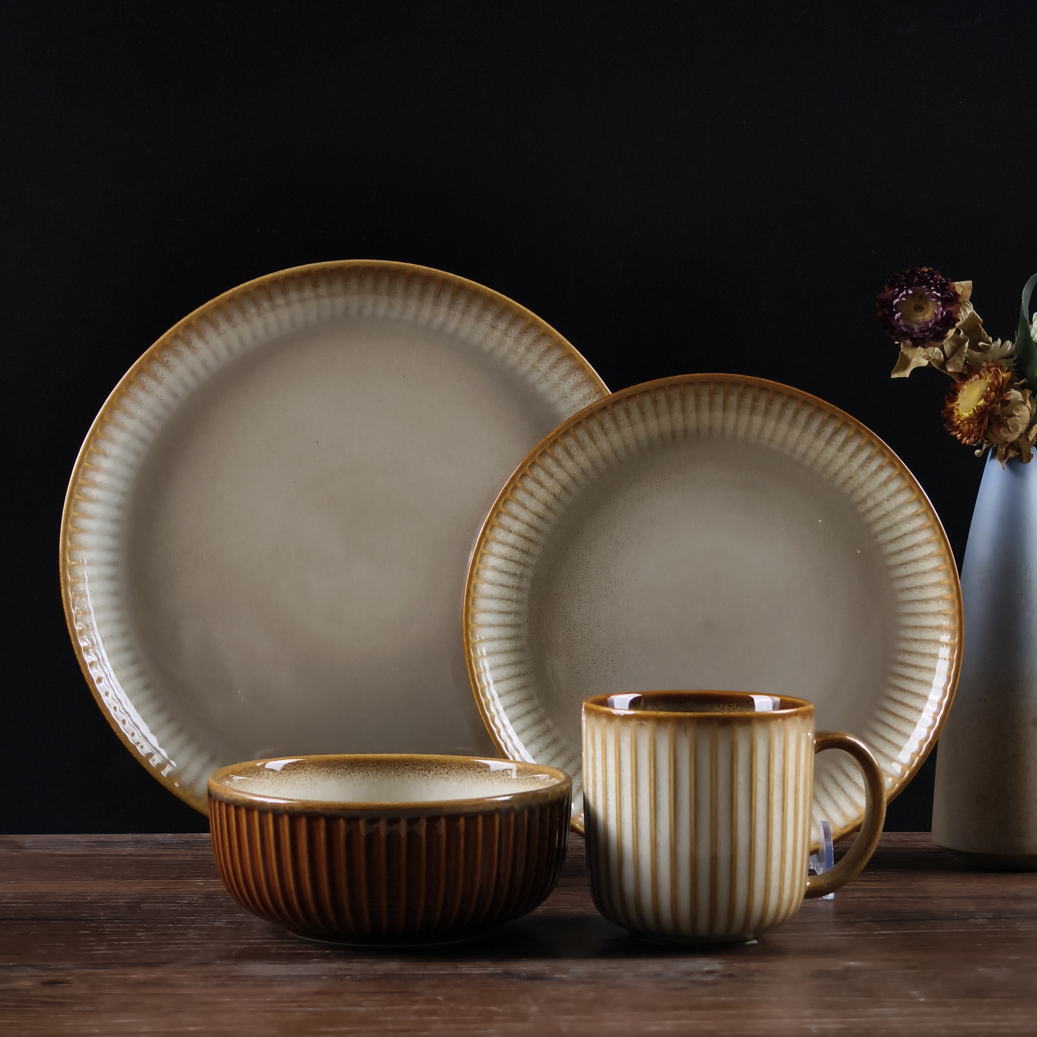 Reactive Glaze Ceramic Tableware - R-JXJW-63, Xingzhihe,Reactive Glaze Ceramic Tableware - R-JXJW-63