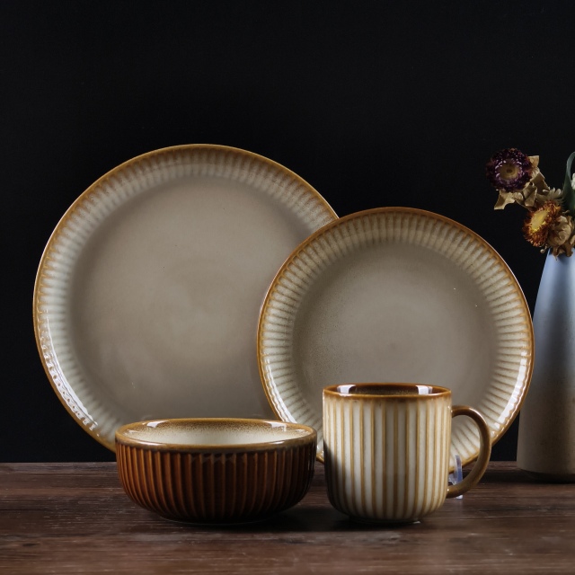 Reactive Glaze Ceramic Tableware - R-JXJW-63, Xingzhihe,Reactive Glaze Ceramic Tableware - R-JXJW-63