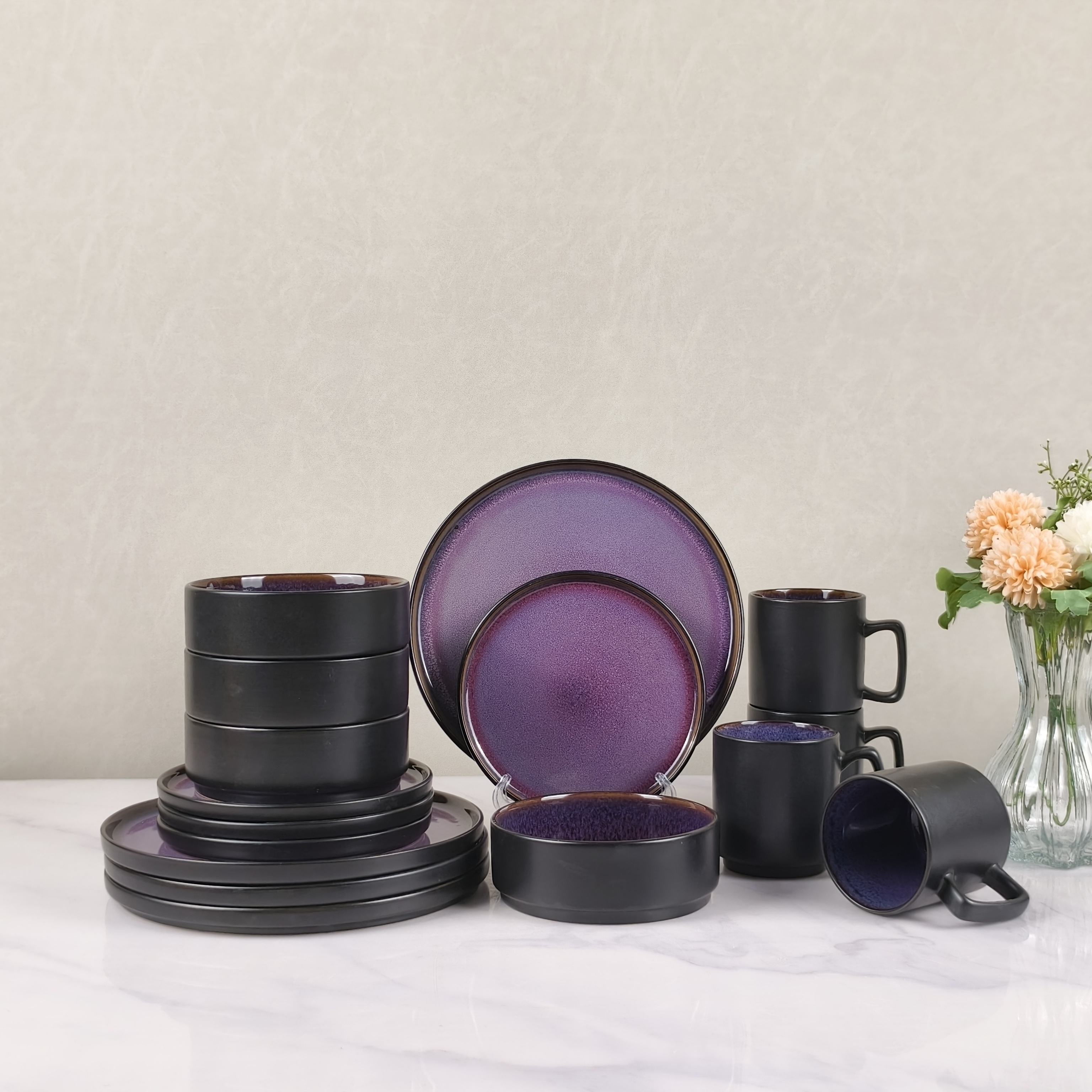 Reactive Glaze Ceramic Tableware - R-RS-42, Xingzhihe,Reactive Glaze Ceramic Tableware - R-RS-42