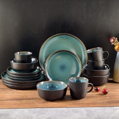 Reactive Glaze Ceramic Tableware - RS-25R1-103, Xingzhihe,Reactive Glaze Ceramic Tableware - RS-25R1-103