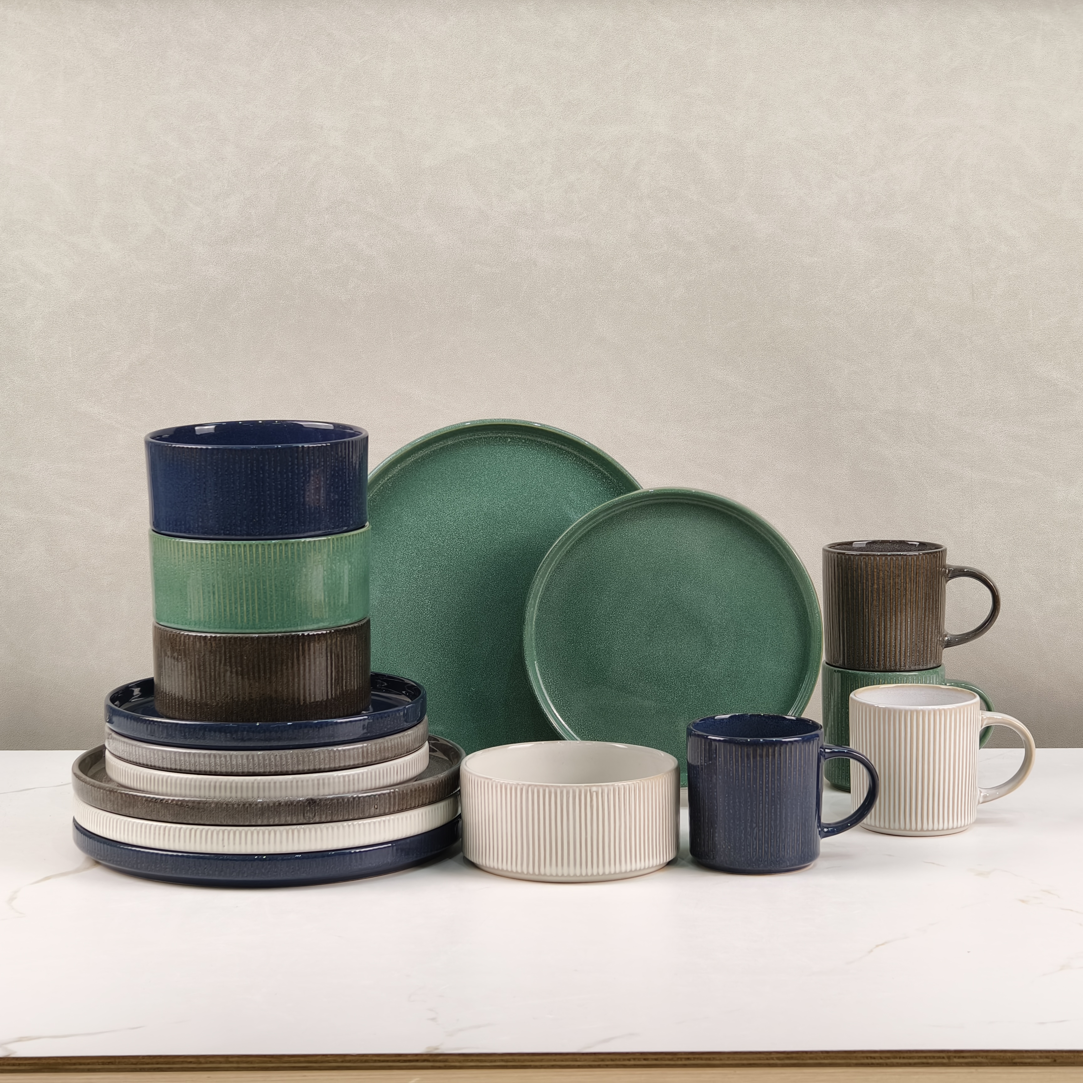 Reactive Glaze Ceramic Tableware - ZB-25R12-03, Xingzhihe,Reactive Glaze Ceramic Tableware - ZB-25R12-03