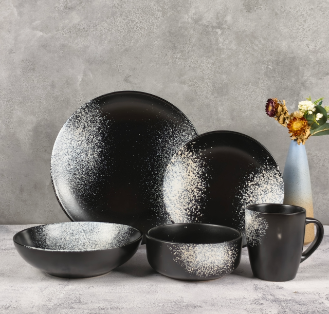 Reactive Glaze Ceramic Tableware - BD-25R8-06, Xingzhihe,Reactive Glaze Ceramic Tableware - BD-25R8-06