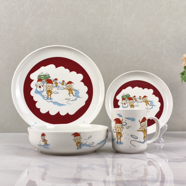 Decal Decorated Ceramic Tableware - D-HS-16, Xingzhihe,Decal Decorated Ceramic Tableware - D-HS-16