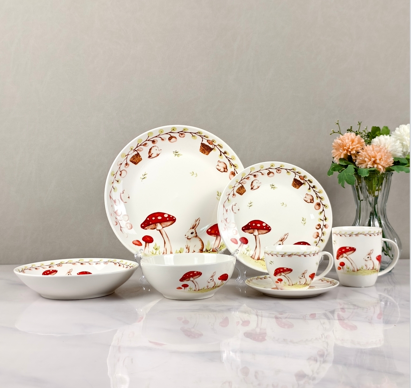 Decal Decorated Ceramic Tableware - D-SXY-14, Xingzhihe,Decal Decorated Ceramic Tableware - D-SXY-14