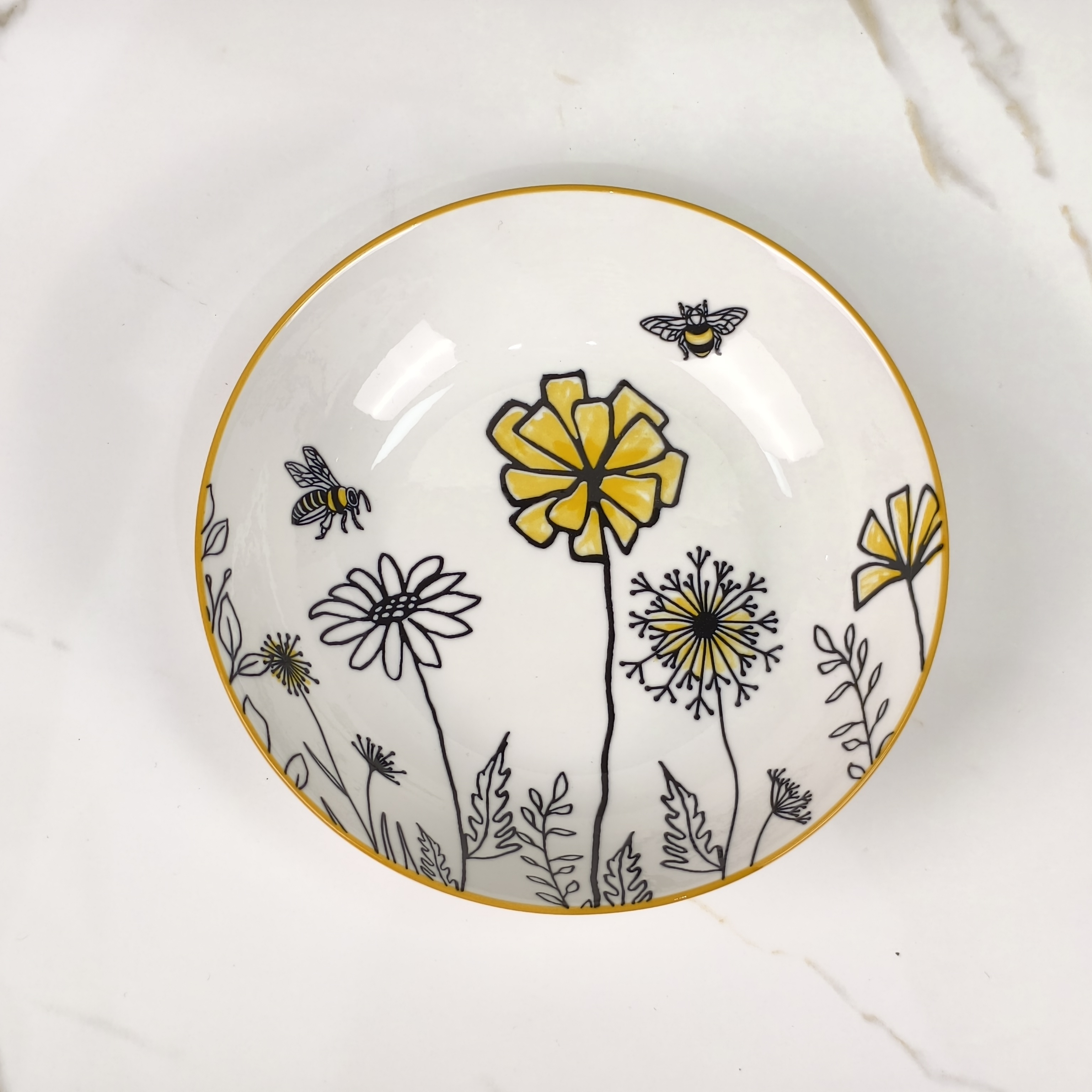 Pad Printed Ceramic Tableware - HS-25P10-52, Xingzhihe,Pad Printed Ceramic Tableware - HS-25P10-52