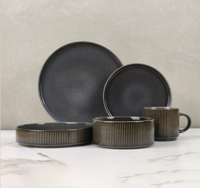Reactive Glaze Ceramic Tableware - HS-25R10-49, Xingzhihe,Reactive Glaze Ceramic Tableware - HS-25R10-49
