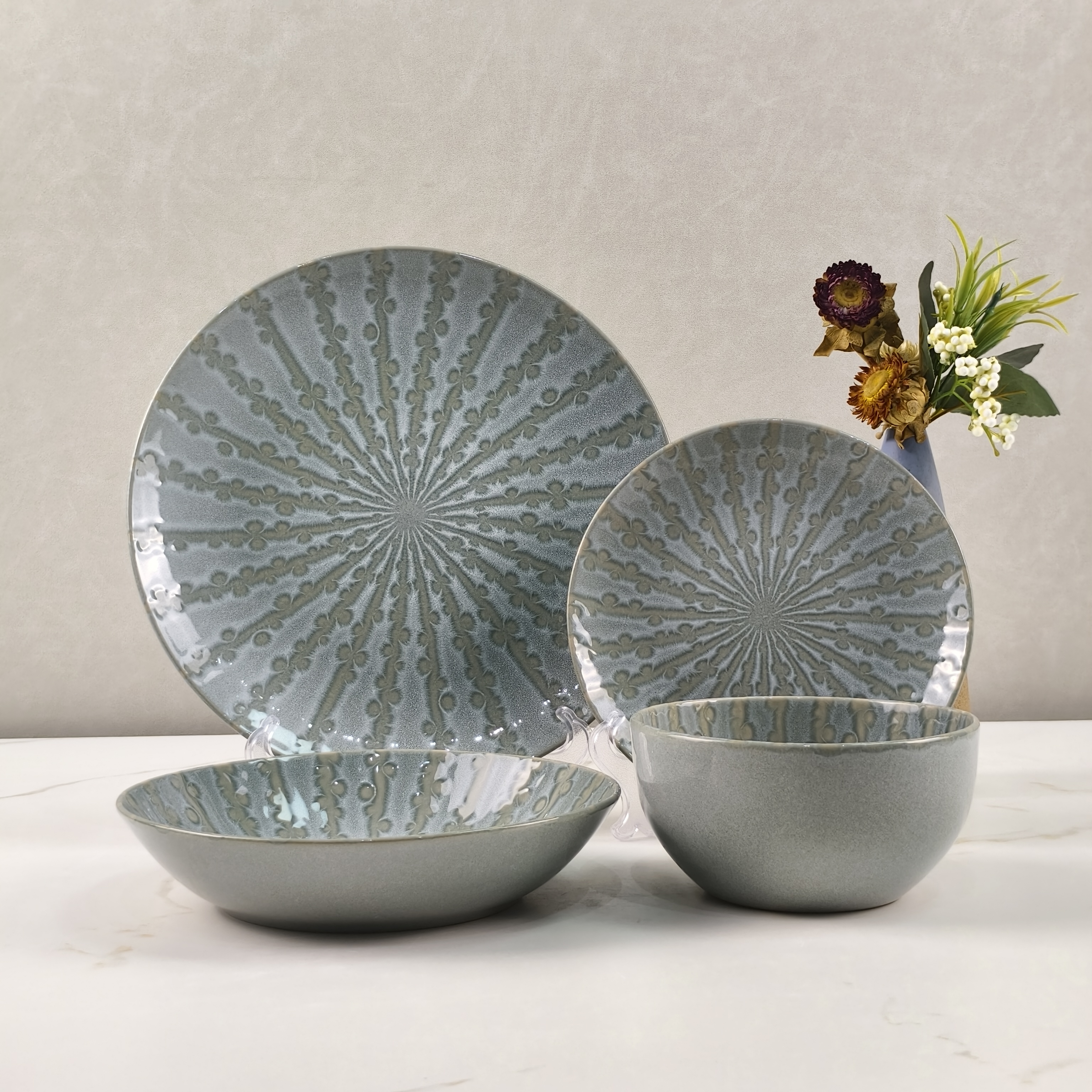 Reactive Glaze Ceramic Tableware - HS-25R6-41, Xingzhihe,Reactive Glaze Ceramic Tableware - HS-25R6-41