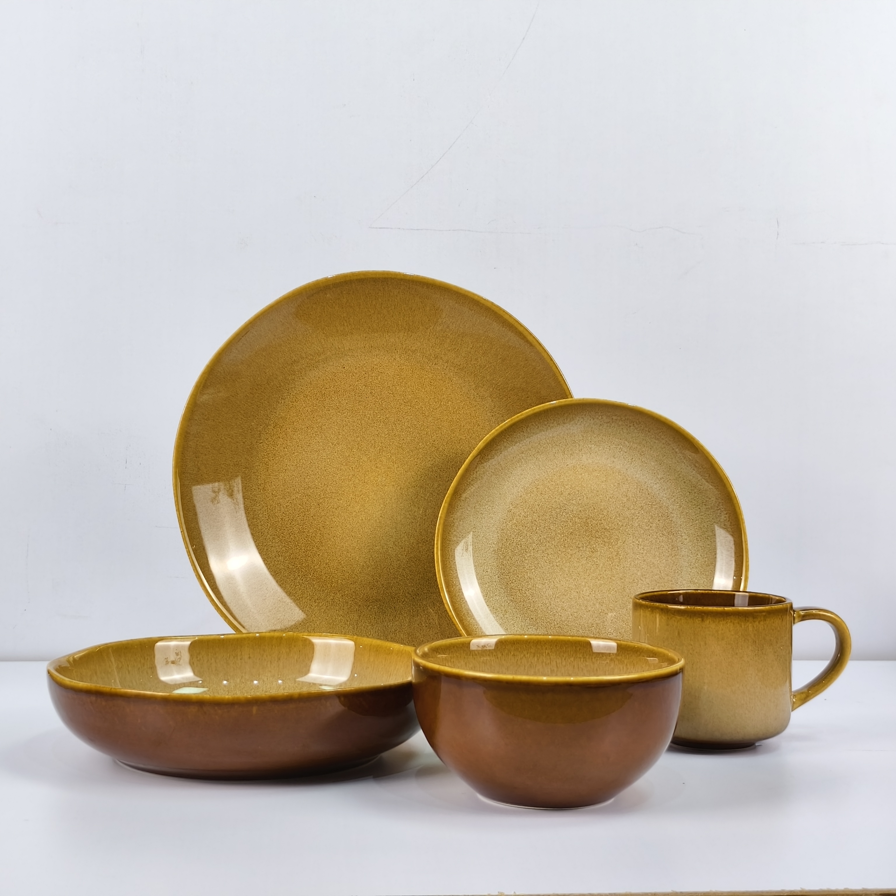 Reactive Glaze Ceramic Tableware - JXJW-25R9-68, Xingzhihe,Reactive Glaze Ceramic Tableware - JXJW-25R9-68