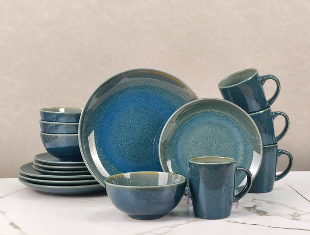 Reactive Glaze Ceramic Tableware - LNCY-25R11-03, Xingzhihe,Reactive Glaze Ceramic Tableware - LNCY-25R11-03