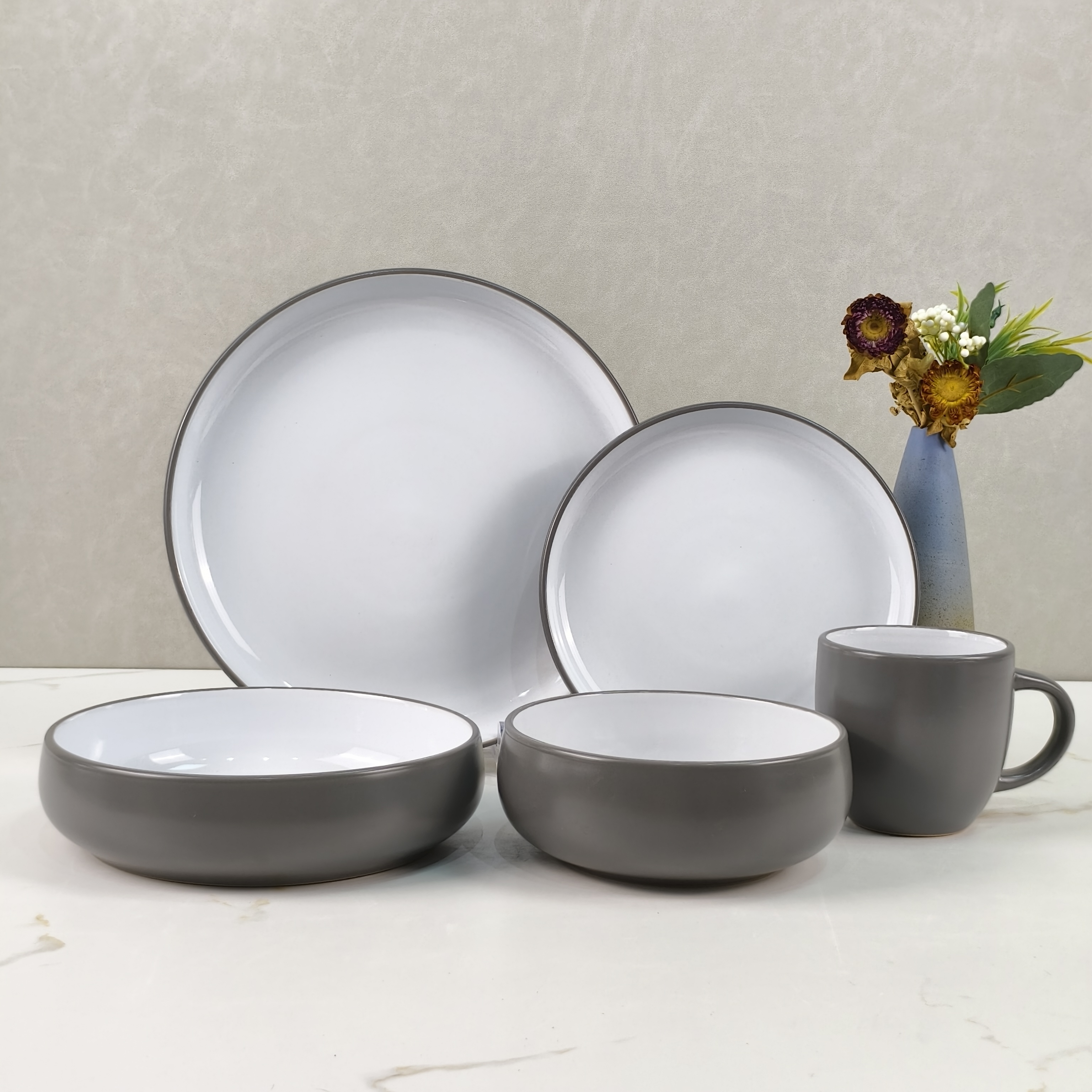 Color Glaze Ceramic Tableware - RS-25C7-22, Xingzhihe,Color Glaze Ceramic Tableware - RS-25C7-22