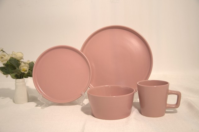 Blush Pink Color Glaze Ceramic Dinnerware Set, Xingzhihe,Blush Pink Color Glaze Ceramic Dinnerware Set | XINGZHIHE Ceramic Tableware