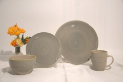 Stone Grey Color Glaze Ceramic Dinnerware Set, Xingzhihe,Stone Grey Color Glaze Ceramic Dinnerware Set | XINGZHIHE Ceramic Tableware