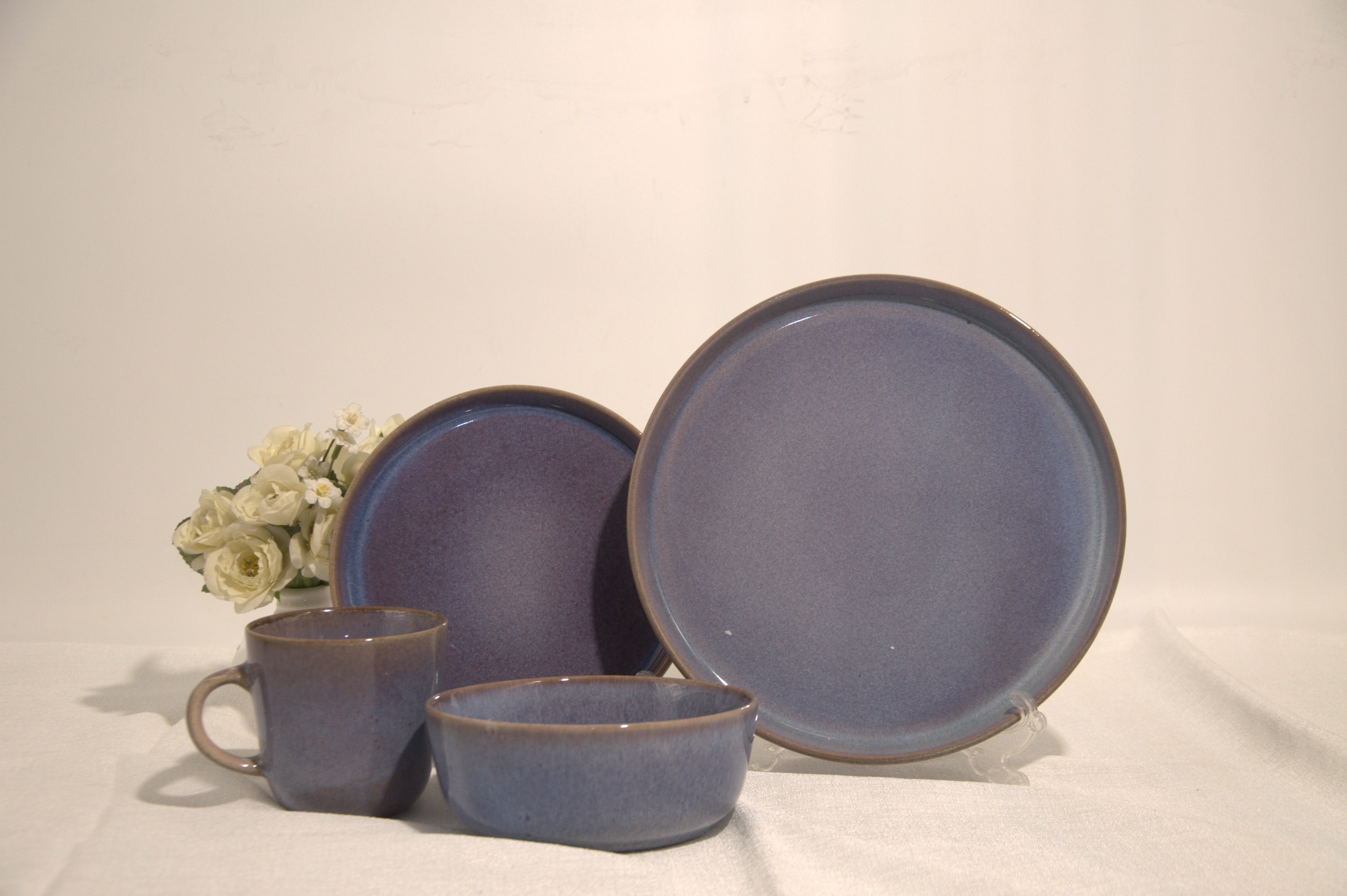 Lavender Reactive Glaze Ceramic Dinnerware Set, Xingzhihe,Lavender Reactive Glaze Ceramic Dinnerware Set | XINGZHIHE Ceramic Tableware