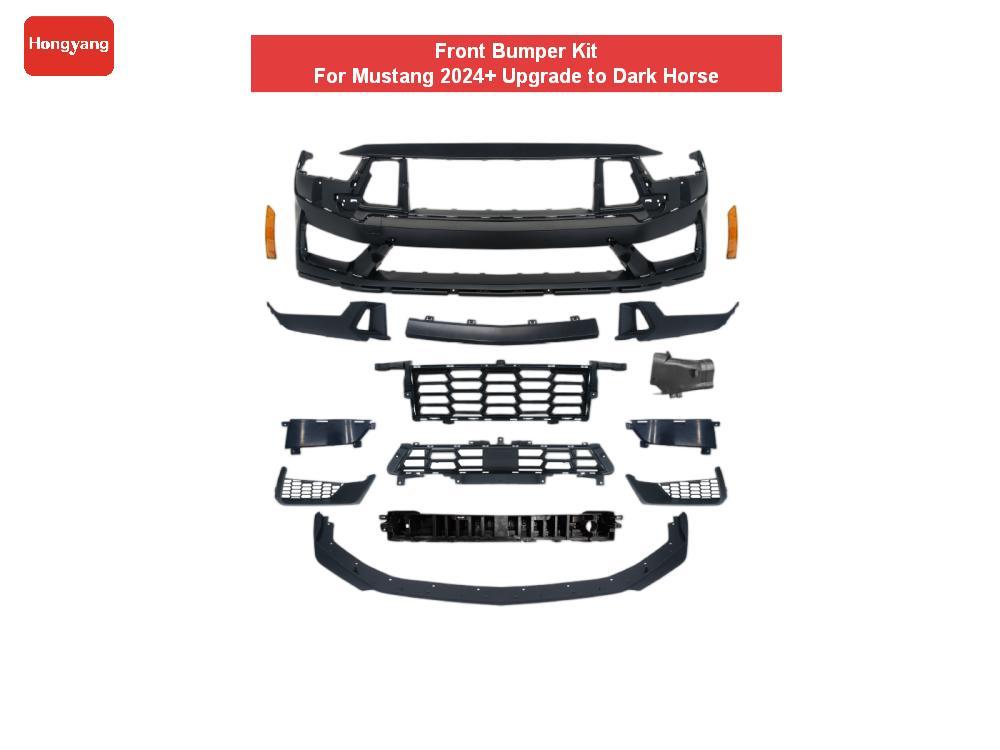MUSTANG 2024+ Dark Horse Facelift Kits, Car front bumper kits, Upgrade Front Bumper Kits
