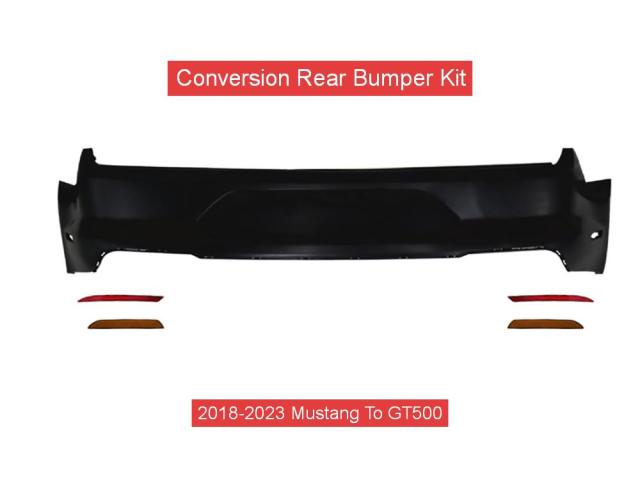 2018-2023 Mustang Conversion Rear Bumper Kit to GT500,Hongyang Auto Parts,2018-2023 Mustang Conversion Rear Bumper Kit to GT500