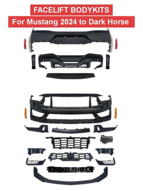 FACELIFT KITS  MUSTANG 2024+ UPGRADE TO DARK HORSE KITS,Hongyang Auto Parts,FACELIFT KITS  MUSTANG 2024+ UPGRADE TO DARK HORSE KITS