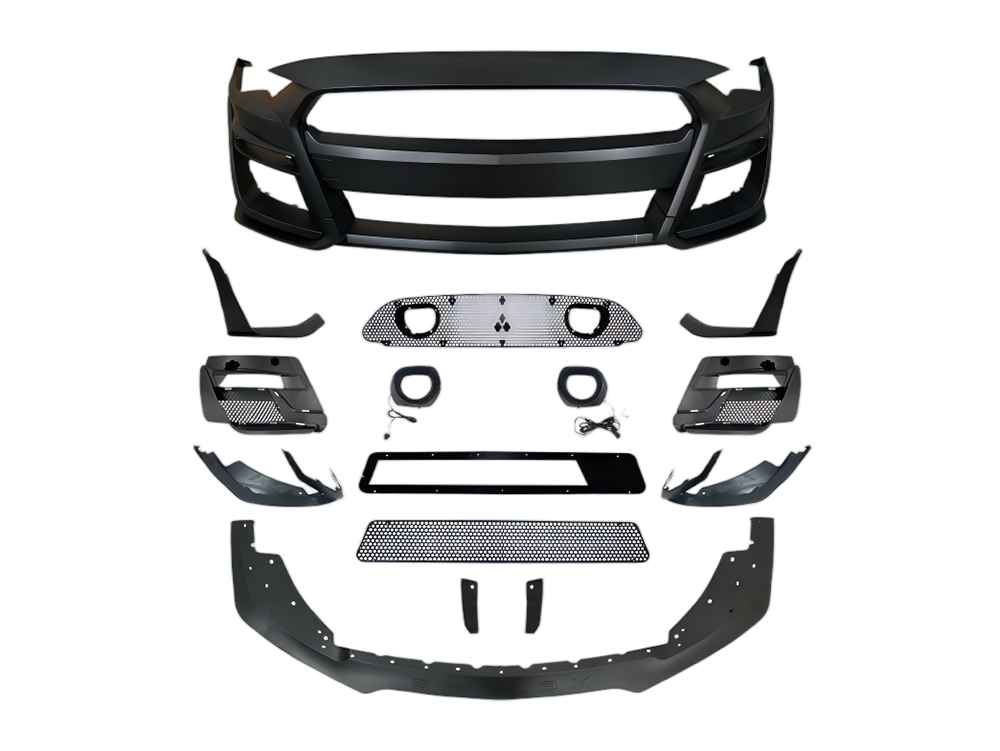 2018-23 Mustang to GT500 Conversion Front Facelift Bumper Kit With LED,Hongyang Auto Parts,2018-23 Mustang to GT500 Conversion Front Facelift Bumper Kit With LED