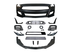2018-23 Mustang to GT500 Conversion Front Facelift Bumper Kit With LED,Hongyang Auto Parts,2018-23 Mustang to GT500 Conversion Front Facelift Bumper Kit With LED