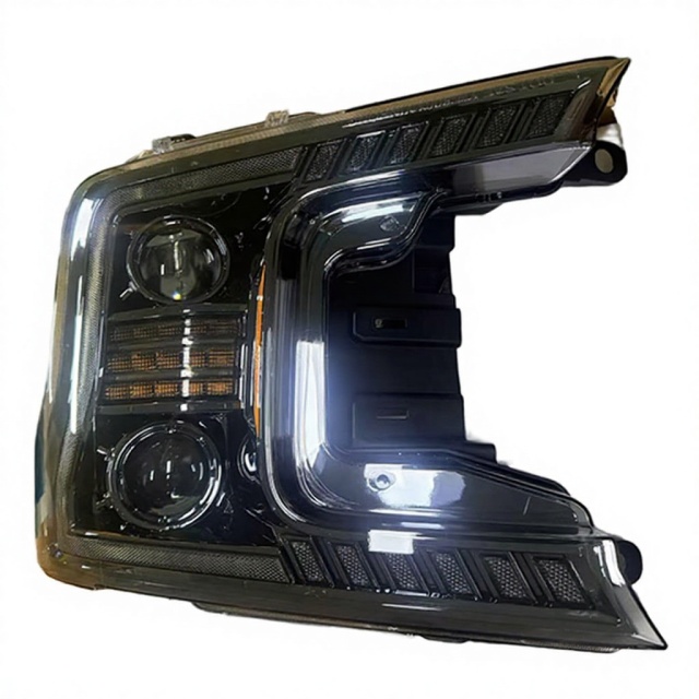 Auto Parts 2LED Lens Round Decorative Cover Head Lamp Headlights Y Style for Ford F150 2018-2020 Matte Black Decorative Cover,www.hongyangcorp.com,Auto Parts 2LED Lens Round Decorative Cover Head Lamp Headlights Y Style for Ford F150 2018-2020 Matte Black Decorative Cover