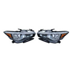 Car Front Headlights LED for Infiniti Q50 2014-2017 Car Headlamps Without AFS 26060-4HB0B / 26010-4HB0B