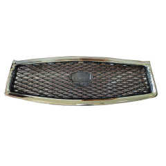 Car Parts With Camera Hole Gray Inside Chromed Frame Car Front Bumpers Grill Grille for INFINITI Q50 2014-2017 5030401003