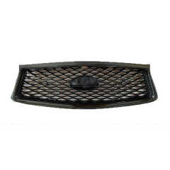 Car Parts Product Front Bumper Mesh Grille Gloss Black W/O CAMERA HOLE Fit for Infiniti Q50 2018-2019 F2310-6HH1A