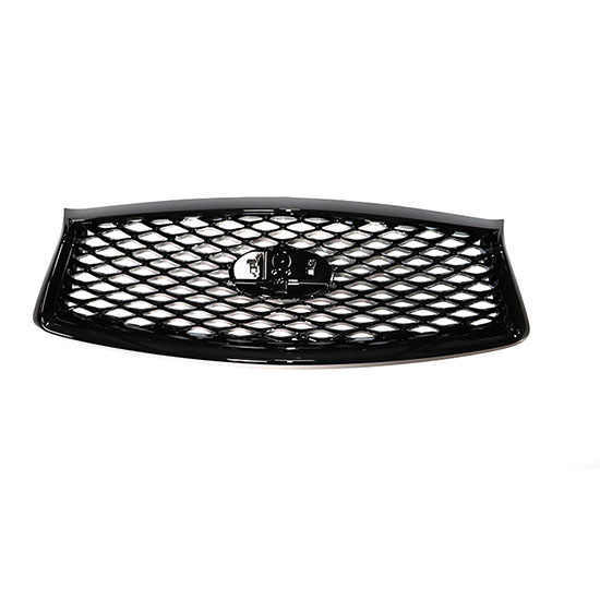 Car Front Bumper Grille for Infiniti Q50 2018-2024 W/O Camera Hole Radar Hole Gloss Black 62310-6HH1A,www.hongyangcorp.com,Car Front Bumper Grille for Infiniti Q50 2018-2024 W/O Camera Hole Radar Hole Gloss Black 62310-6HH1A