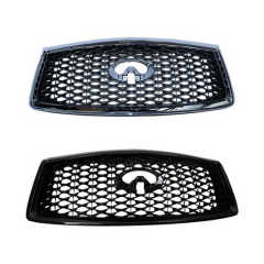Auto Parts Car Front Bumper Grille for Infiniti QX80 2018-2024 62310-6GW0A Silver&Black,www.hongyangcorp.com,Auto Parts Car Front Bumper Grille for Infiniti QX80 2018-2024 62310-6GW0A Silver&Black
