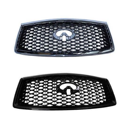 Auto Parts Car Front Bumper Grille for Infiniti QX80 2018-2024 62310-6GW0A Silver&Black,www.hongyangcorp.com,Auto Parts Car Front Bumper Grille for Infiniti QX80 2018-2024 62310-6GW0A Silver&Black