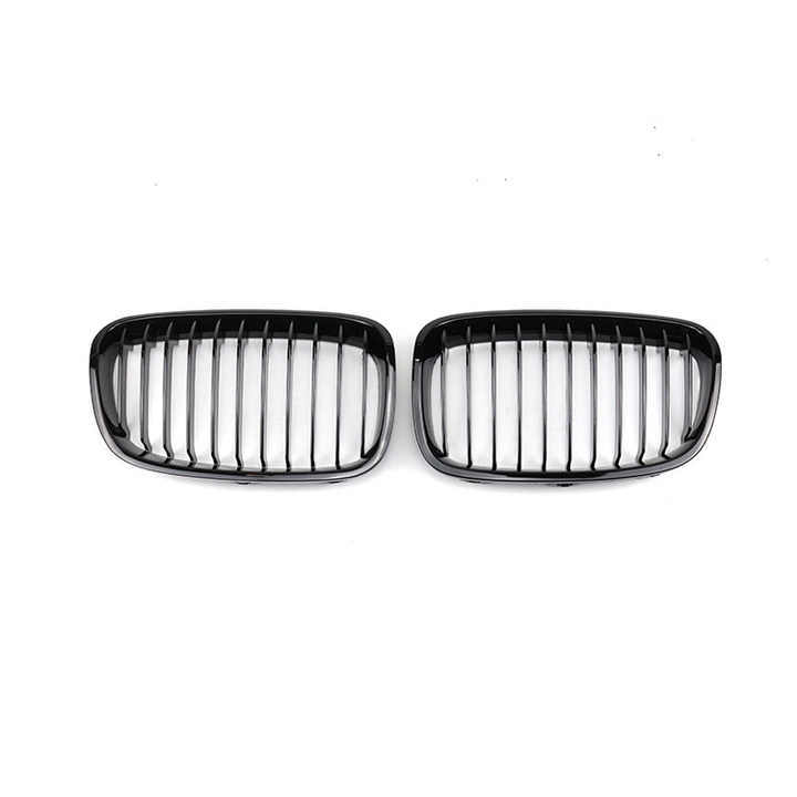 Auto Parts Company Gloss Black Single Slat Universal Front Bumper Mesh Grille Car Front Grille Fit for BMW F20 2012-2014,www.hongyangcorp.com,Auto Parts Company Gloss Black Single Slat Universal Front Bumper Mesh Grille Car Front Grille Fit for BMW F20 2012-2014