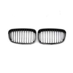 Auto Parts Company Gloss Black Single Slat Universal Front Bumper Mesh Grille Car Front Grille Fit for BMW F20 2012-2014,www.hongyangcorp.com,Auto Parts Company Gloss Black Single Slat Universal Front Bumper Mesh Grille Car Front Grille Fit for BMW F20 2012-2014