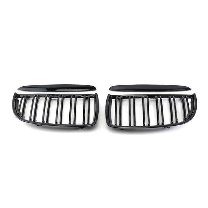 Changzhou Auto Parts Car Grille for BMW 3 Series E90 2005-2007 Double Slat Matte/Gloss Black/Carbon Look,www.hongyangcorp.com,Changzhou Auto Parts Car Grille for BMW 3 Series E90 2005-2007 Double Slat Matte/Gloss Black/Carbon Look