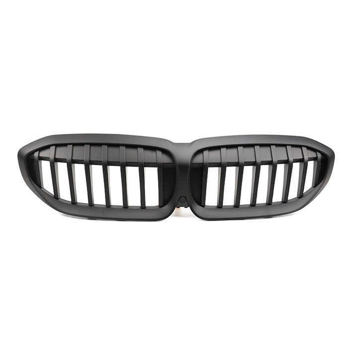 Automotive Matte Black Single Slat Painted Front Bumper Mesh Grille Car Front Grille Fit for BMW Series 3 G20 2018,www.hongyangcorp.com,Automotive Matte Black Single Slat Painted Front Bumper Mesh Grille Car Front Grille Fit for BMW Series 3 G20 2018