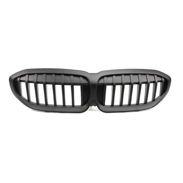 Automotive Matte Black Single Slat Painted Front Bumper Mesh Grille Car Front Grille Fit for BMW Series 3 G20 2018,www.hongyangcorp.com,Automotive Matte Black Single Slat Painted Front Bumper Mesh Grille Car Front Grille Fit for BMW Series 3 G20 2018